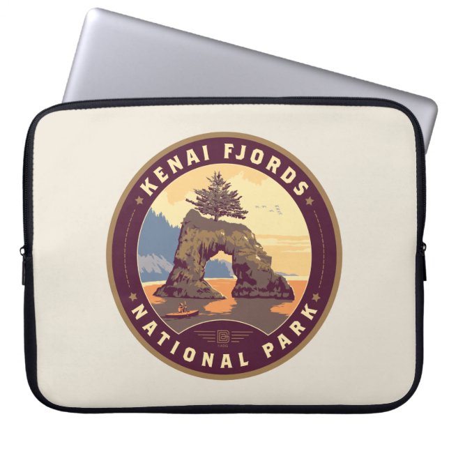 Capa Para Notebook Parques Nacionais Kenai Fjords (Frente)