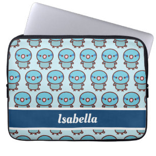 Capa Para Notebook Parrotlet pacífico azul