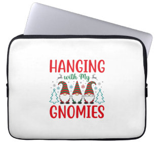 Capa Para Notebook Passando o Natal com Meus Gnomos