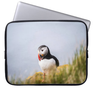CAPA PARA NOTEBOOK PÁSSARO EM GRAMA