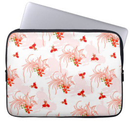 Capa Para Notebook Pássaro Phoenix E Flor Phoenix Sem Olho