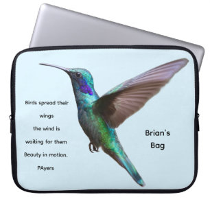 Capa Para Notebook Pássaros Personalizados espalharam suas asas...