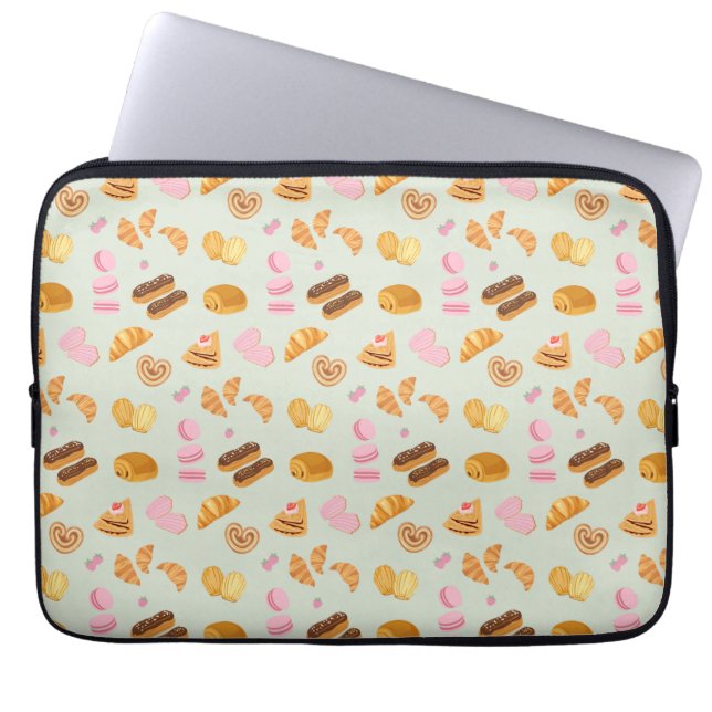 Capa Para Notebook Pastéis em Paris (Frente)