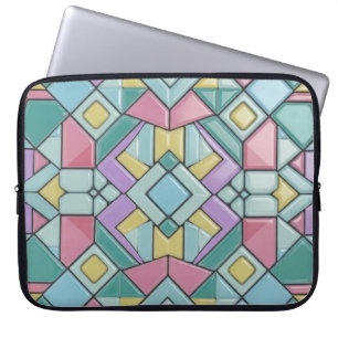 Capa Para Notebook pastel em mosaico