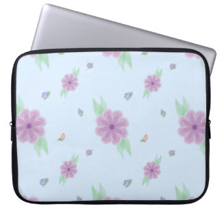 Capa Para Notebook Pastel Music Note Neoprene Laptop Sleeve 15"