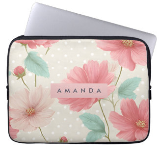 Capa Para Notebook Pastel Personalizado Elegante Flor de Cerejeira Ro