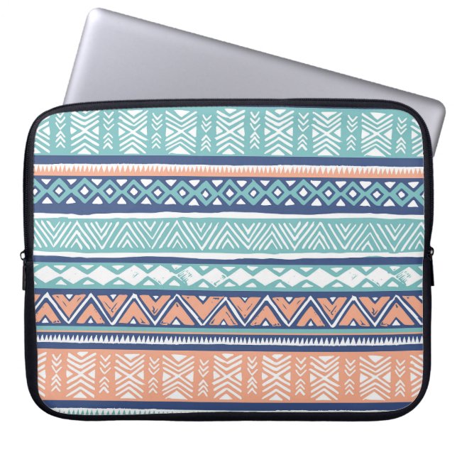 Capa Para Notebook Pastel tribal Navajo: padrão perfeito. (Frente)
