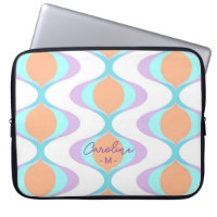Pastel Violet Orange Aqua Blue Ogeaves