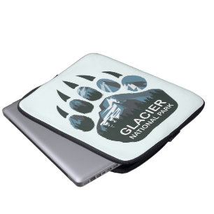 Capa Para Notebook Pata do Urso do Parque Nacional Glaciar