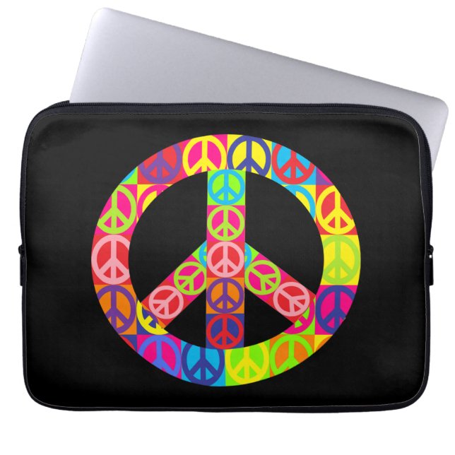 Capa Para Notebook Patchy Peace (Frente)