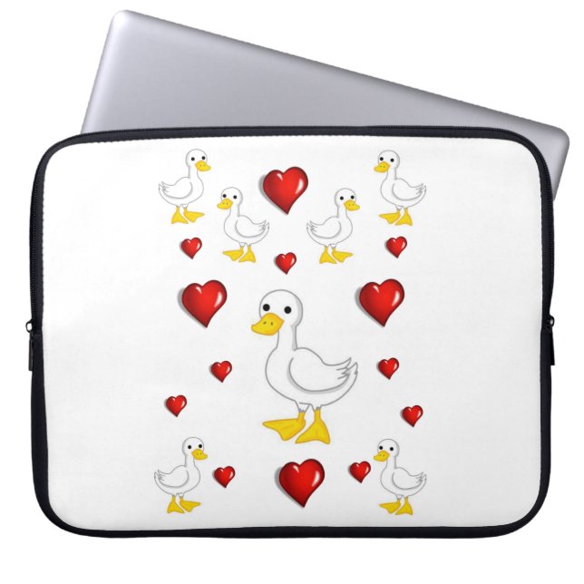 Capa Para Notebook Pato bolsa de laptop (Frente)