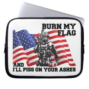 Capa Para Notebook Patriota Americano