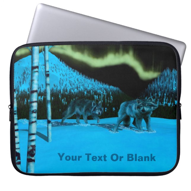 Capa Para Notebook Patrulha Noturna (Frente)