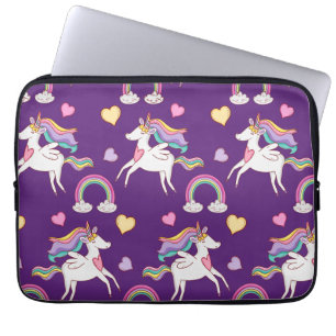 Capa Para Notebook Patterno Funny Unicorn Magic Horse Cute
