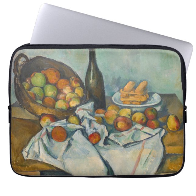 Capa Para Notebook Paul Cezanne - A Cesta de Maçãs (Frente)
