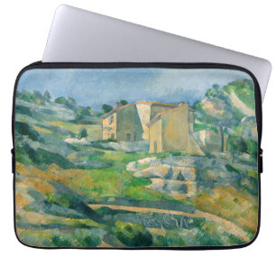 Capa Para Notebook Paul Cezanne - Casas em Provença, Vale do Riaux