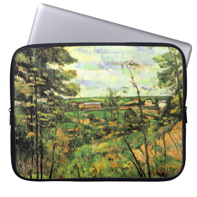 Capa Para Notebook Paul Cezanne, O Vale de Oise, (Frente)