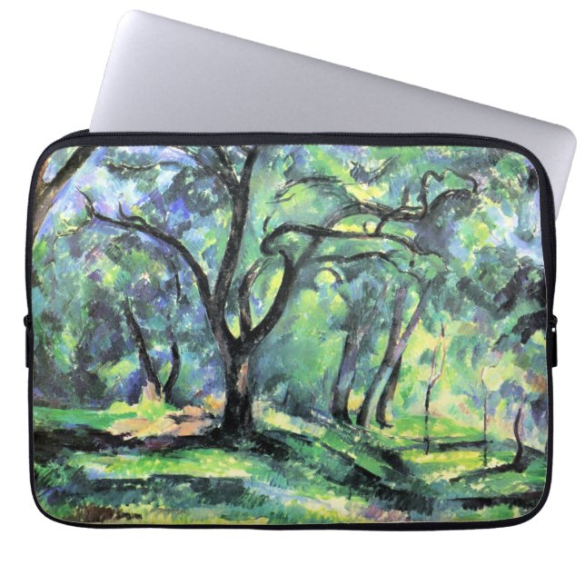 Capa Para Notebook Paul Cezanne painting, Forest, (Frente)