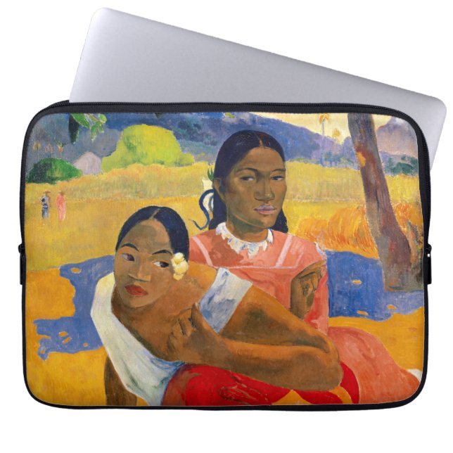 Capa Para Notebook Paul Gauguin - Quando Você Vai Casado? (Frente)