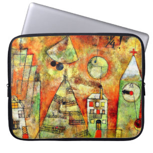 Capa Para Notebook Paul Klee art: Hora fatídica, famosa pintura Klee