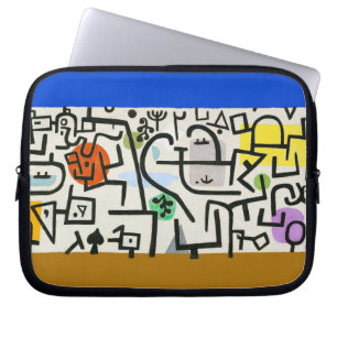 Capa Para Notebook Paul Klee Rich Harbor Abstrato Expressionismo