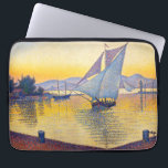 Capa Para Notebook Paul Signac - A Porta do Sunset, Opus 236<br><div class="desc">The Port at Sunset,  Opus 236 (Santo-Tropez) / Le Port au soleil couchant,  Opus 236 (Santo-Tropez) - Paul Signac,  Oil on Canvas,  1892</div>