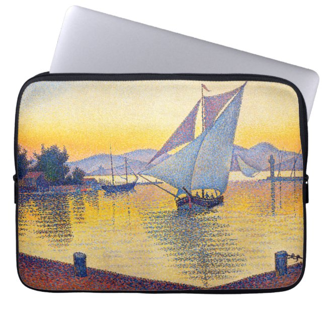 Capa Para Notebook Paul Signac - A Porta do Sunset, Opus 236 (Frente)