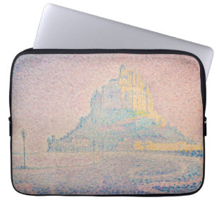 Capa Para Notebook Paul Signac - Santo de montagem Michel Fog e Sun