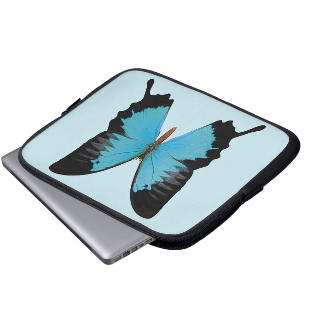 Capa Para Notebook Pavão Real (Frente Inferior)