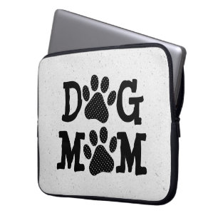 Capa Para Notebook Pawprint MOM bolinhas DOG