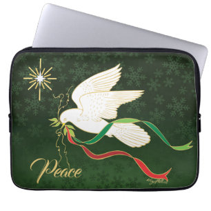 Capa Para Notebook Paz de Propagação da Porta Branca
