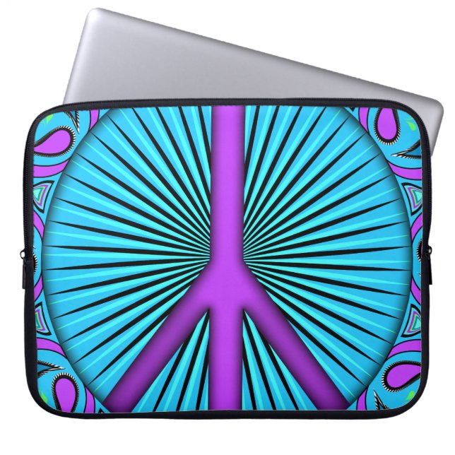 Capa Para Notebook Paz ~ Folha (Frente)