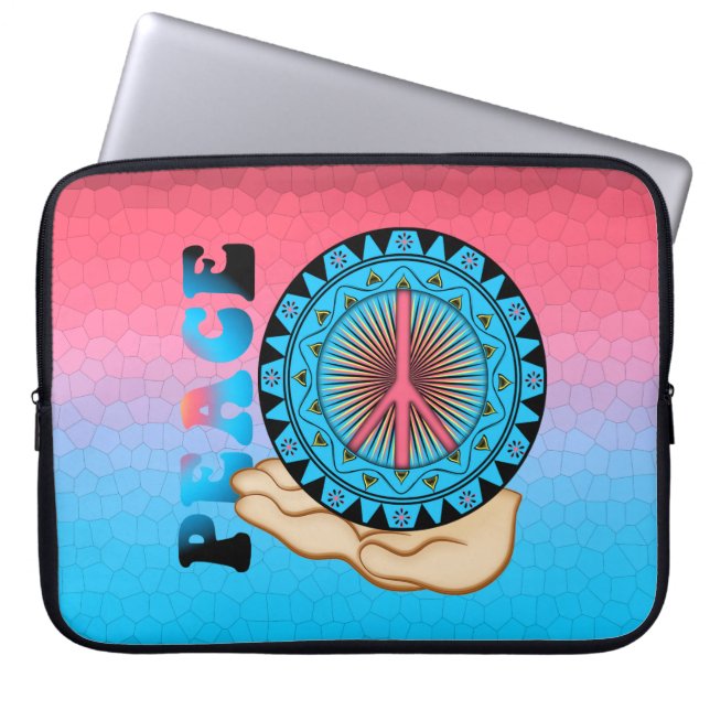 Capa Para Notebook Paz ~ Sol (Frente)