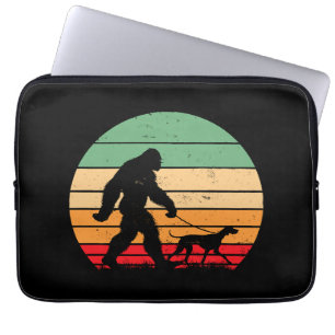 Capa Para Notebook Pé Grande Caminhando - Ponteiro Alemão Curto Cão V