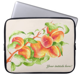 Capa Para Notebook 'Peach Paradise' em uma Bolsa de laptop