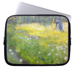 Capa Para Notebook Peder Severin Kroyer - Marie Kroyer no Jardim