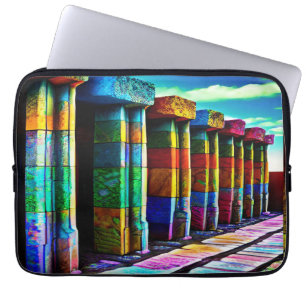 Capa Para Notebook Pedras Psicodélicas