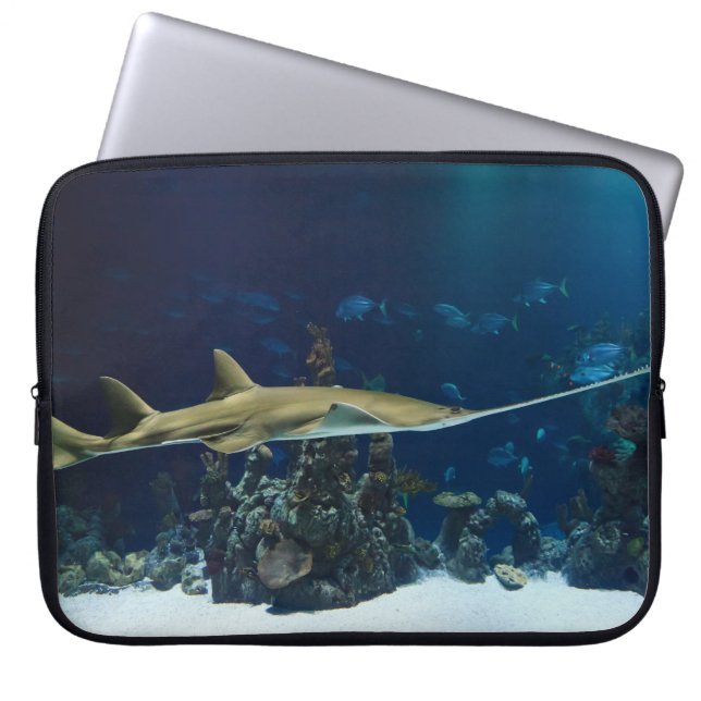 Capa Para Notebook Peixe-serra Marcante (Frente)