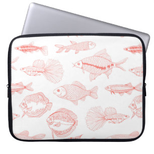 Capa Para Notebook Peixes