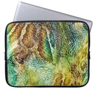 Capa Para Notebook Pele cobra: Textura Exótica em Segundo Plano