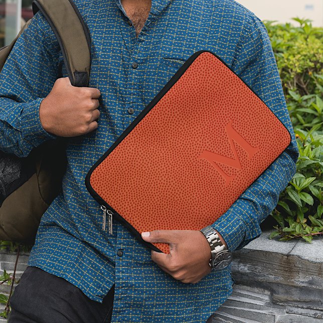 Capa Para Notebook Pele de couro de basquete personalizada Faux perso (Criador carregado)