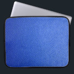 Capa Para Notebook Pele de pele de couro azul<br><div class="desc">Pele de pele de couro azul</div>