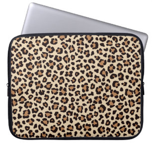 Capa Para Notebook Pele-Pele-Leopardo Padrão