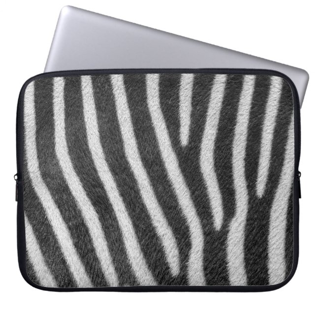 Capa Para Notebook Pele Zebra Pele Animal Padrão (Frente)