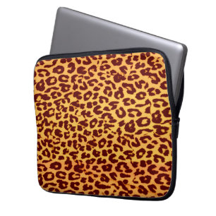 Capa Para Notebook Peles sem pele de animais de leopardo