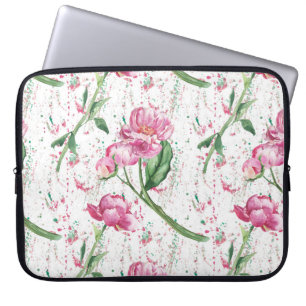 Capa Para Notebook pénia aquarela, pulverização aquarela