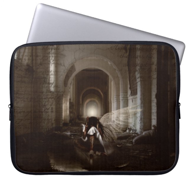 Capa Para Notebook Pensei Que Era Seu Anjo (Frente)