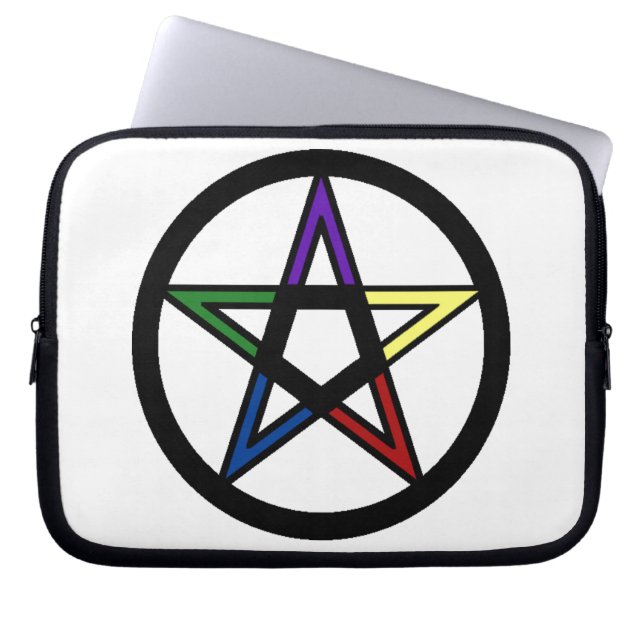 Capa Para Notebook Pentágono elementar (Frente)