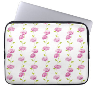 Capa Para Notebook Peônias na Orangeria