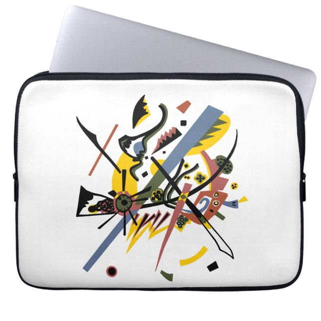 Capa Para Notebook Pequenos mundos, Vassily Kandinsky em cores digita (Frente)